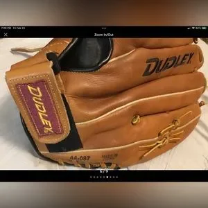 Gant de softball Dudley DSG9 14 cuir grain supérieur fait main droite RHT